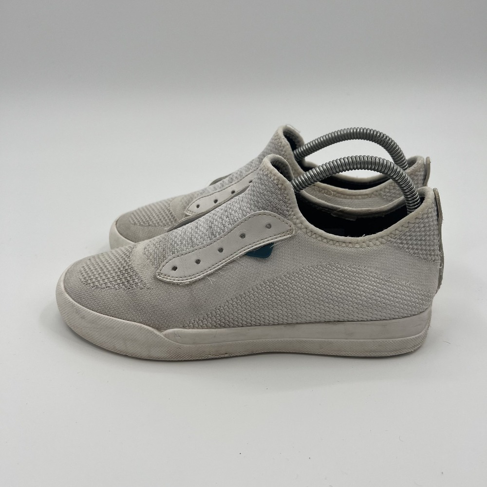 Vessi Weekend Womens 8 Waterproof Travel Running Shoes White Comfort *No Laces - Picture 5 of 12